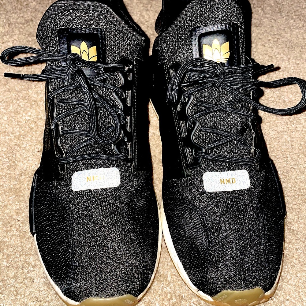 Adidas NMD_R1 V2 “Black Gold Metallic”